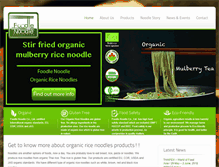 Tablet Screenshot of foodlenoodle.com